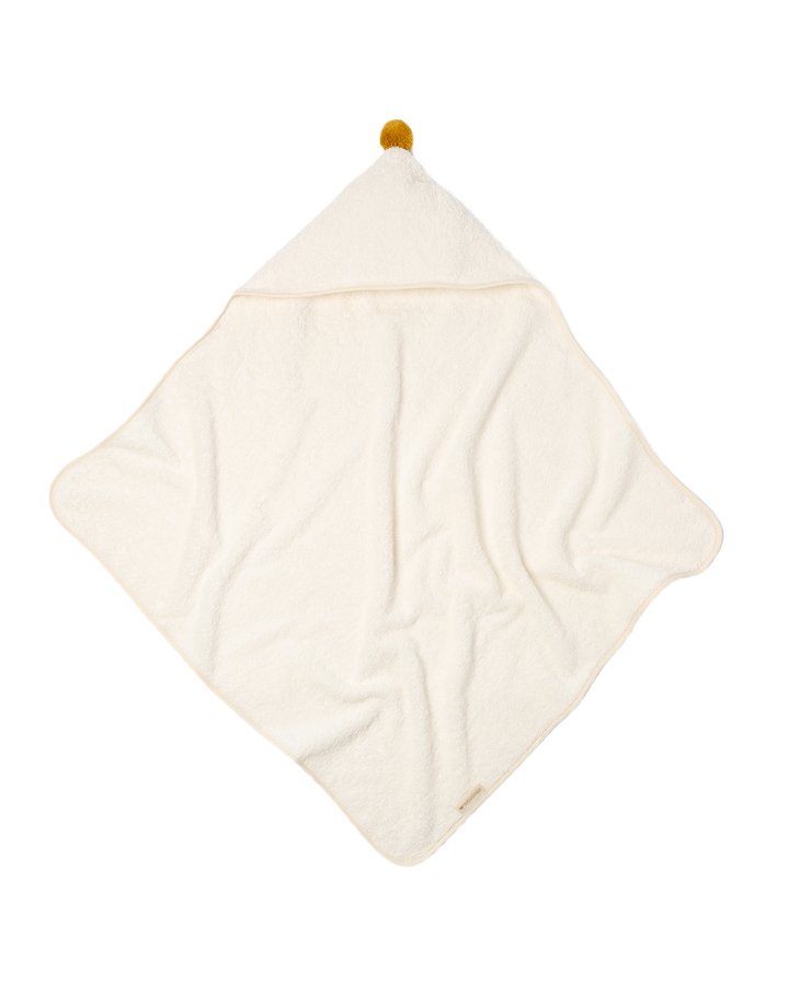 Nobodinoz- So Cute Baby bath Cape -Natural