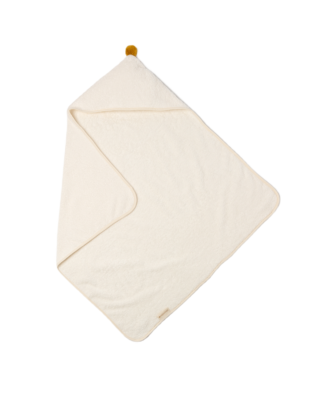 Nobodinoz- So Cute Baby bath Cape -Natural