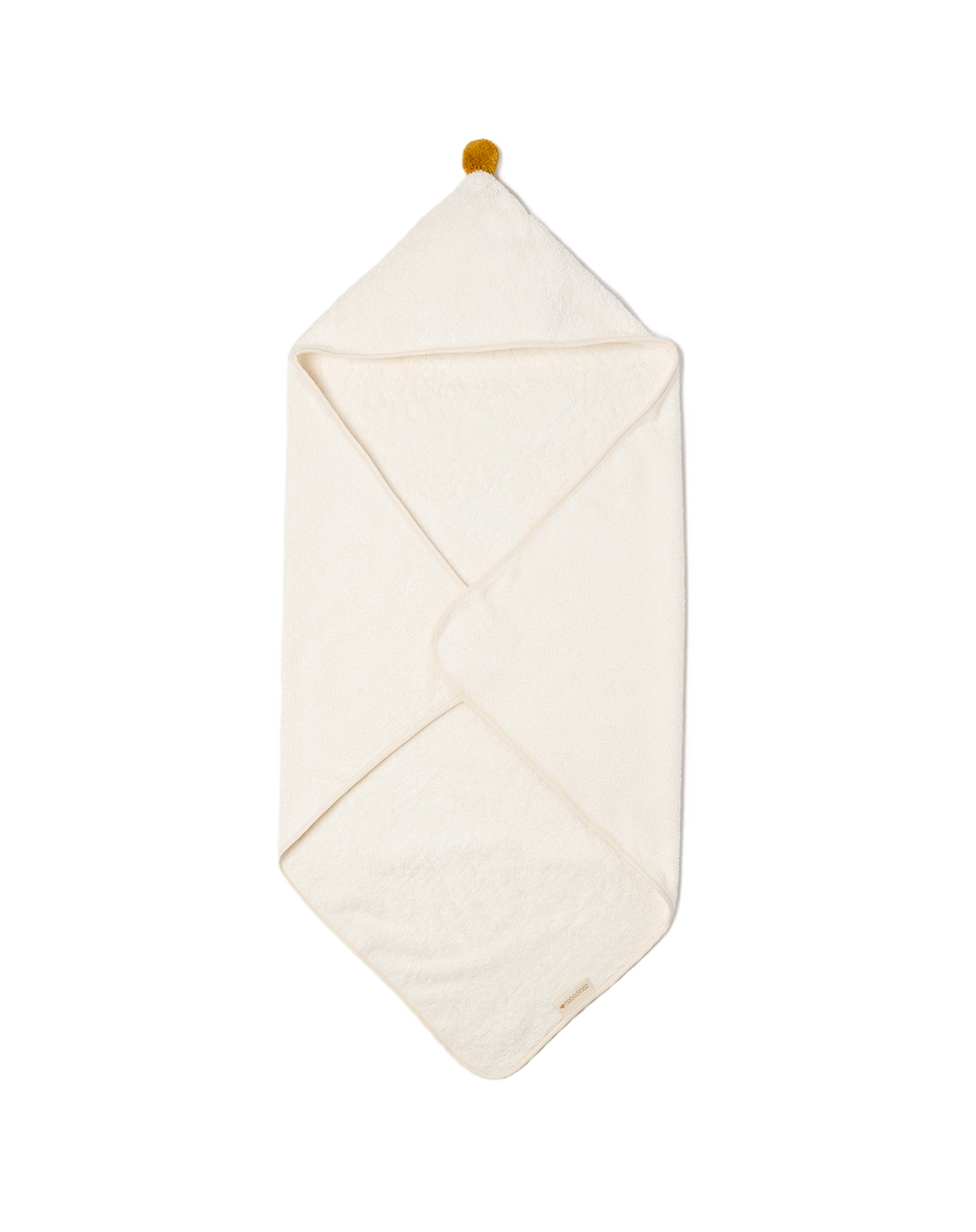 Nobodinoz- So Cute Baby bath Cape -Natural - Mabel & Fox