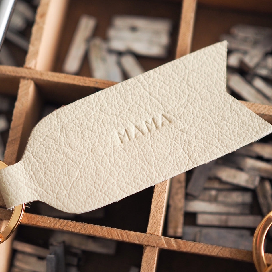 Soch & Co – Leather Keyring – Mama - Mabel & Fox