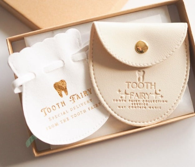 Soch & Co - Tooth Fairy Purse Set - White - Mabel & Fox