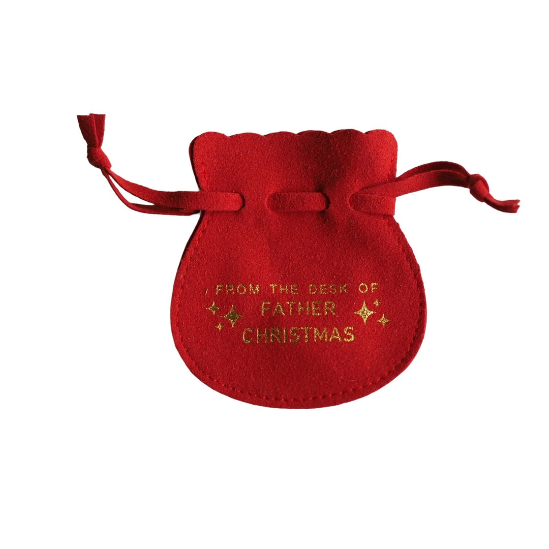 Soch & Co - Velvet Pouch - From the Desk Of Father Christmas - Mabel & Fox