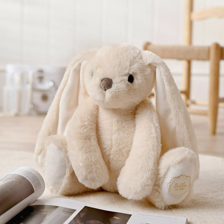 Softies Cuddly Toy - White Bunny - Bella
