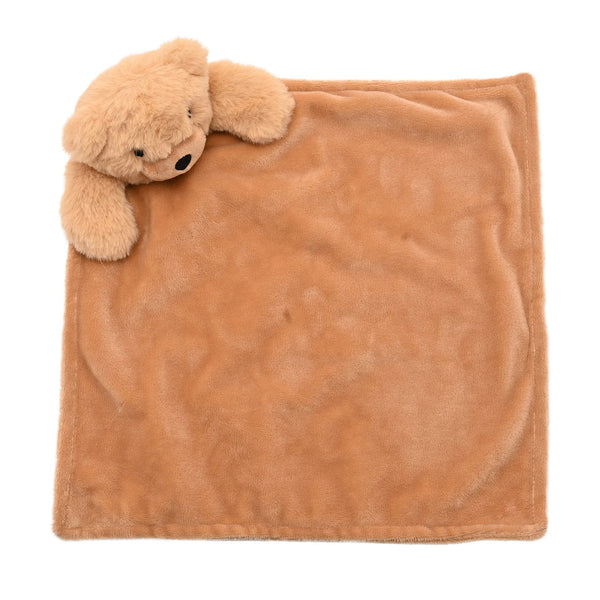 Softies Baby Comforter - Bear - Hudson - Mabel & Fox