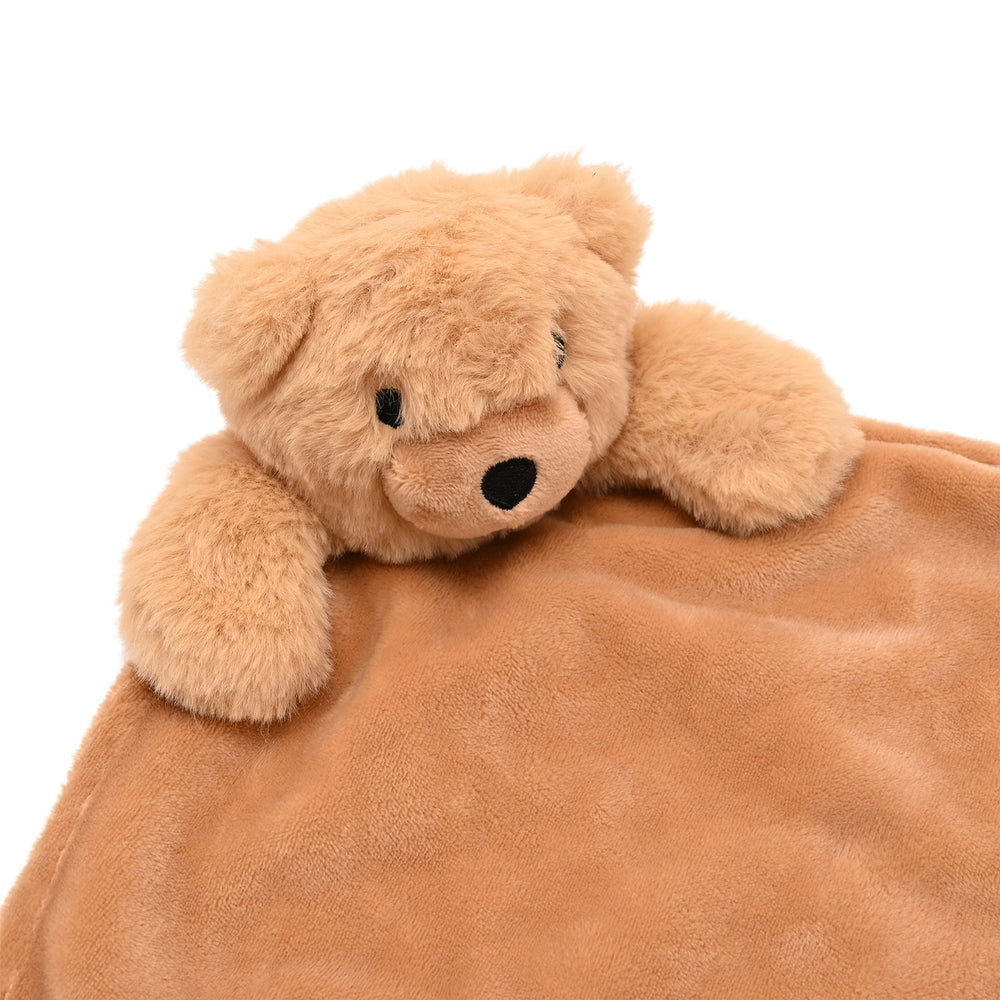Softies Baby Comforter - Bear - Hudson - Mabel & Fox