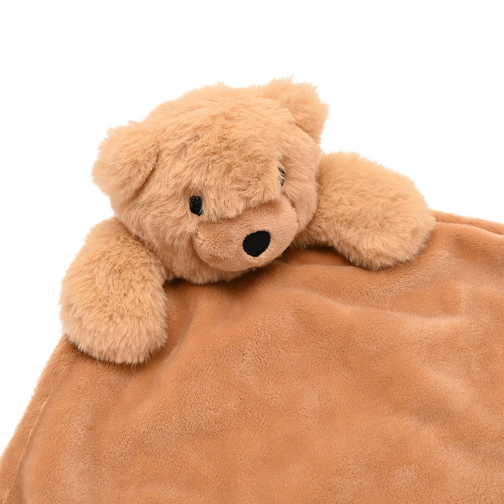 Softies Baby Comforter - Bear - Hudson - Mabel & Fox