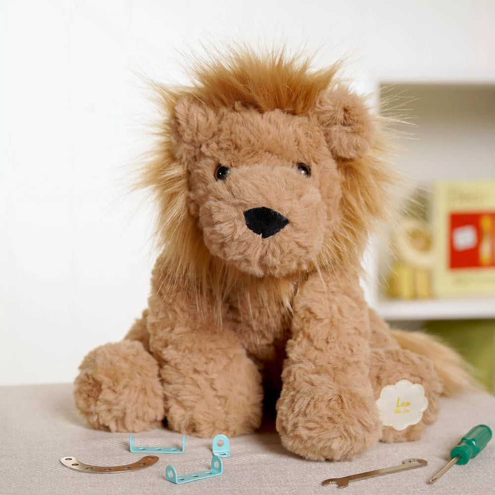 Softies Cuddly Toy - Sitting Lion - Leo - Mabel & Fox