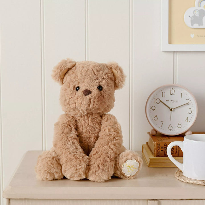 Softies Cuddly Toy - Sitting Teddy Bear - William - Mabel & Fox
