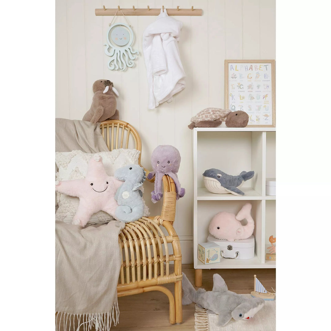 Softies Cuddly Toy - Whale - Wilfred - Mabel & Fox