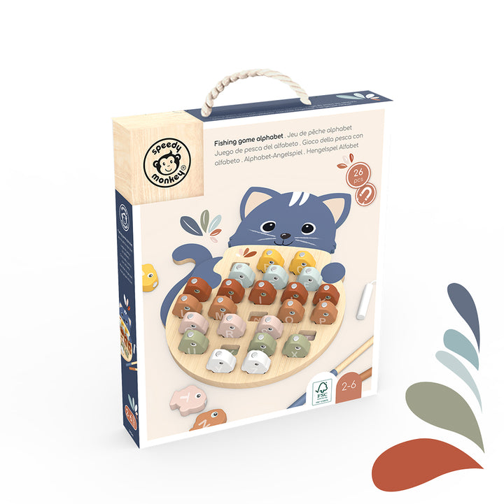 Speedy Monkey - Fishing Game Alphabet - Mabel & Fox