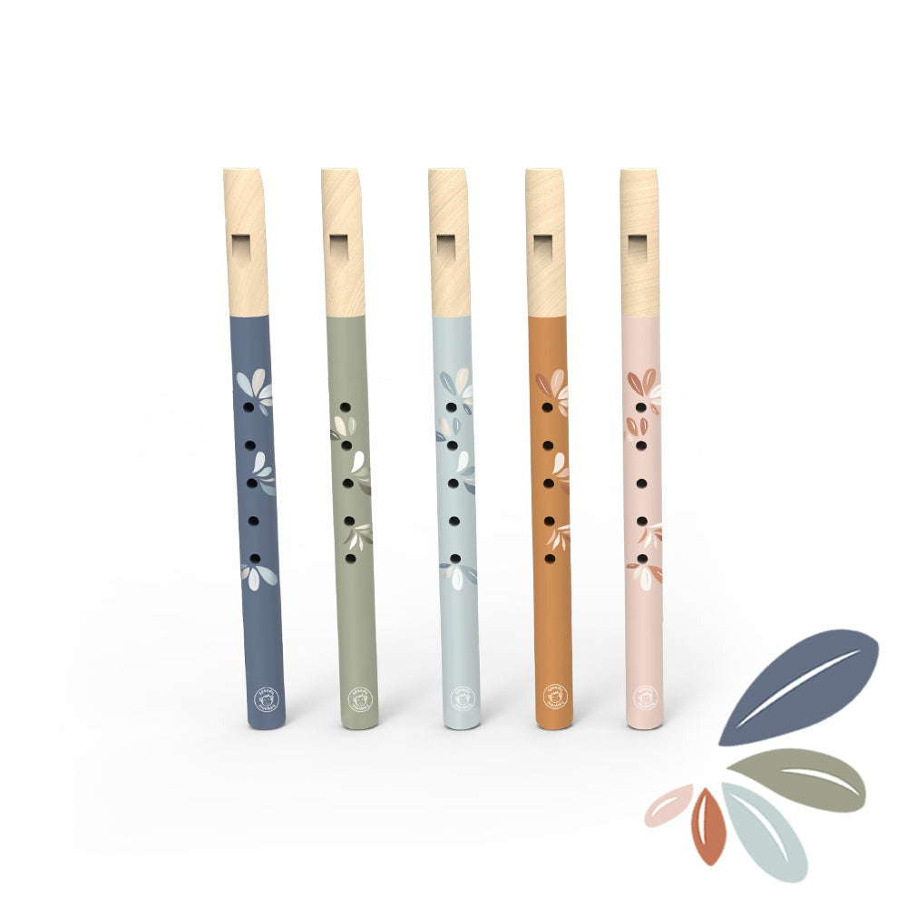 Speedy Monkey - Flute - Light Blue - Mabel & Fox