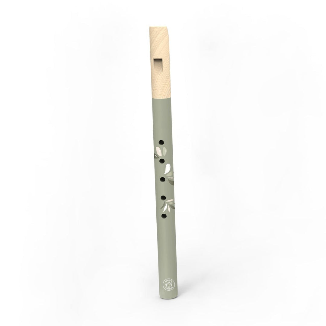 Speedy Monkey - Flute - Olive Green - Mabel & Fox