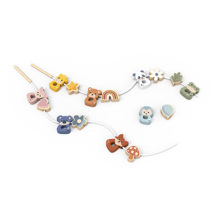 Speedy Monkey - Lacing Beads - Mabel & Fox