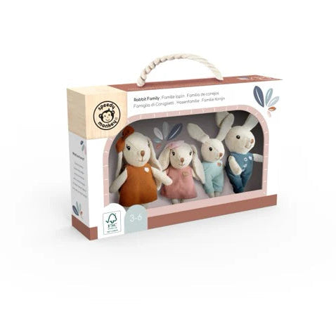 Speedy Monkey - Rabbit Family - Mabel & Fox