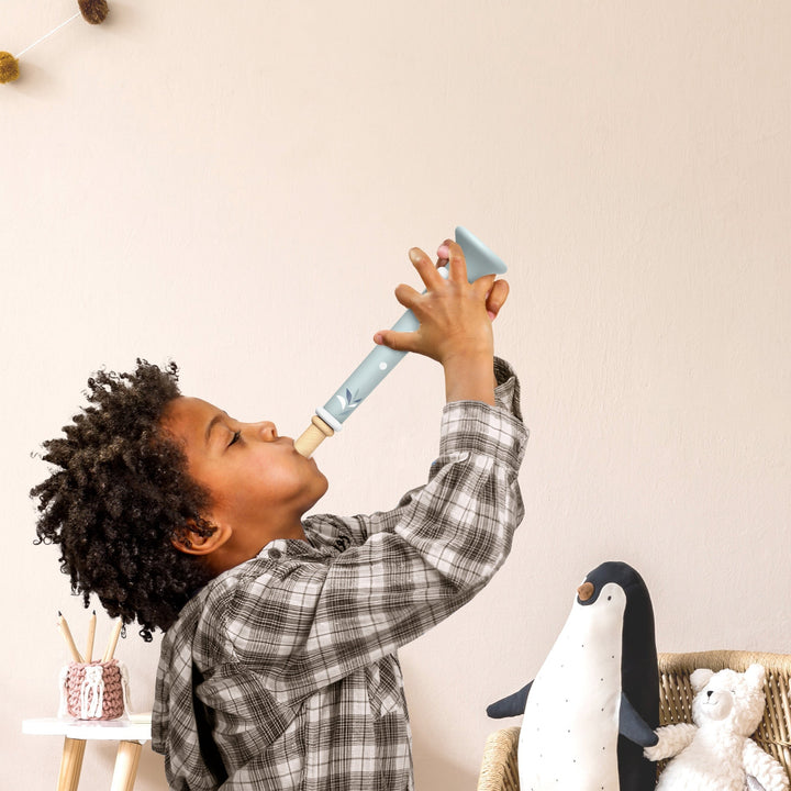 Speedy Monkey - Trumpet - Olive Green - Mabel & Fox