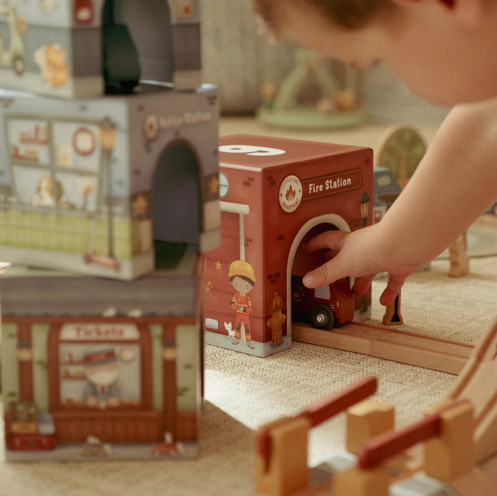 Little Dutch - Stacking Blocks and Cars