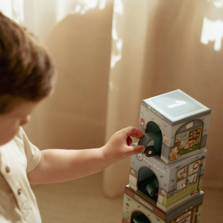Little Dutch - Stacking Blocks and Cars