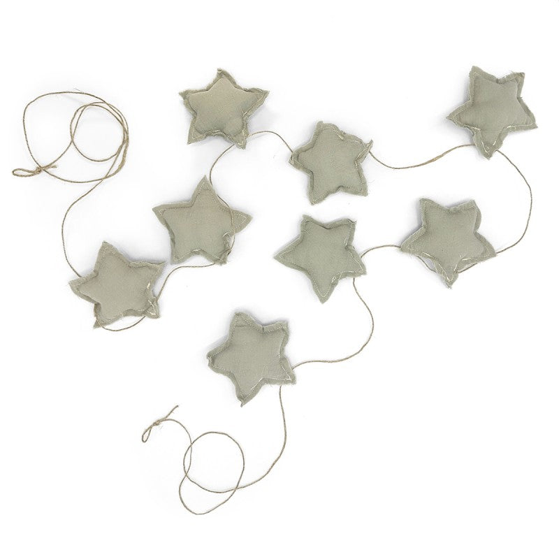 Babyshower – Stars Banderole – Dune Powder - Mabel & Fox