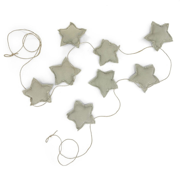 Babyshower – Stars Banderole – Dune Powder - Mabel & Fox