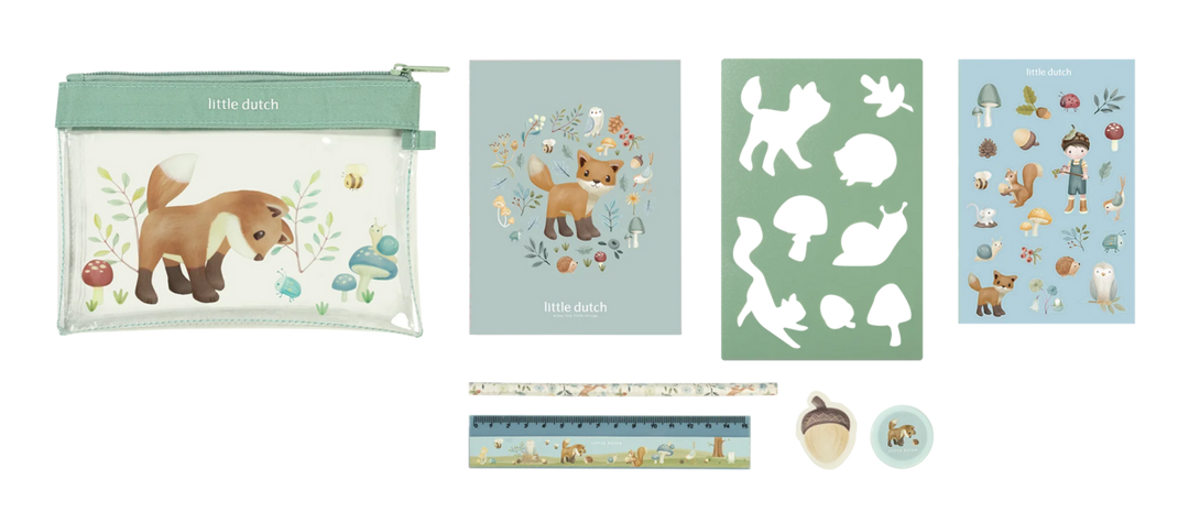 Little Dutch - Stationery Set - Forest Friends