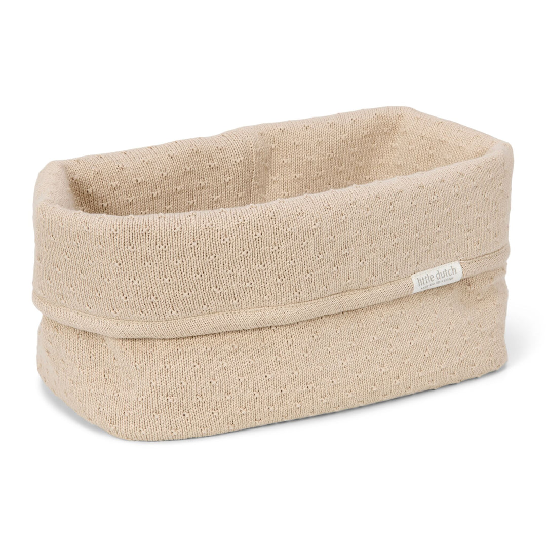 Little Dutch - Large Storage Basket - Pure Soft Beige