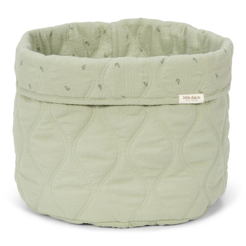 Little Dutch - Large Storage Basket - Pure Sage - Mabel & Fox