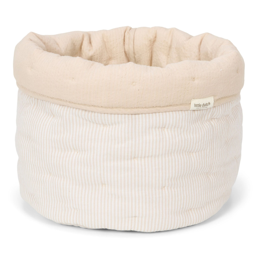 Little Dutch - Medium Storage Basket - Pure Soft Beige