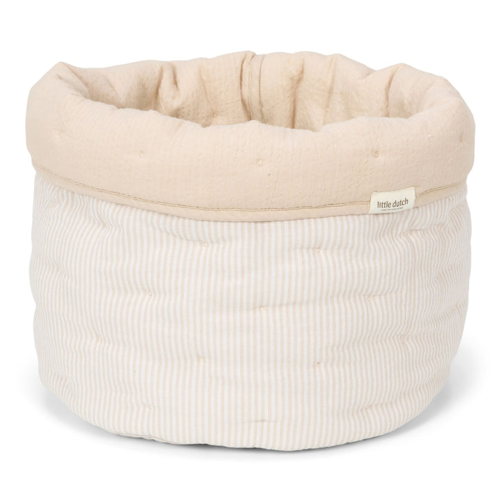 Little Dutch - Medium Storage Basket - Pure Soft Beige