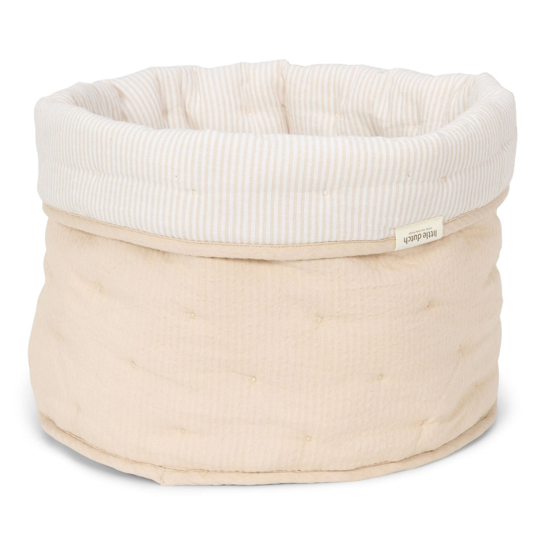 Little Dutch - Medium Storage Basket - Pure Soft Beige