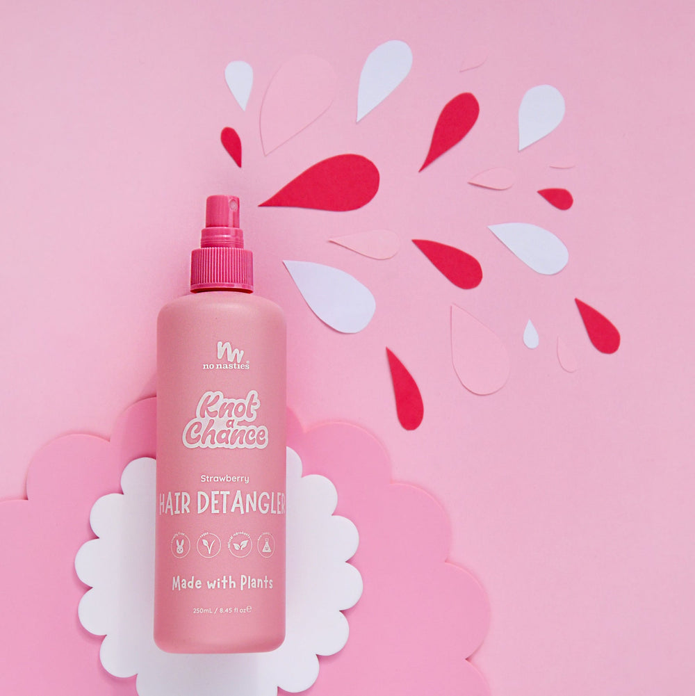 No Nasties – SLiCK KiDS™ Hair Detangling Spray – Strawberry - Mabel & Fox