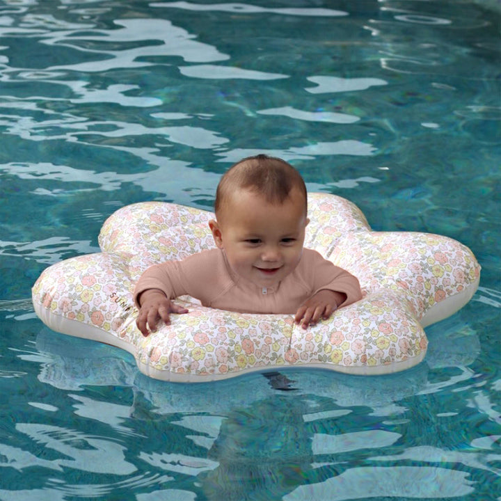 Sunnylife – Baby Seat Float – Into the Garden Ditsy Floral - Mabel & Fox