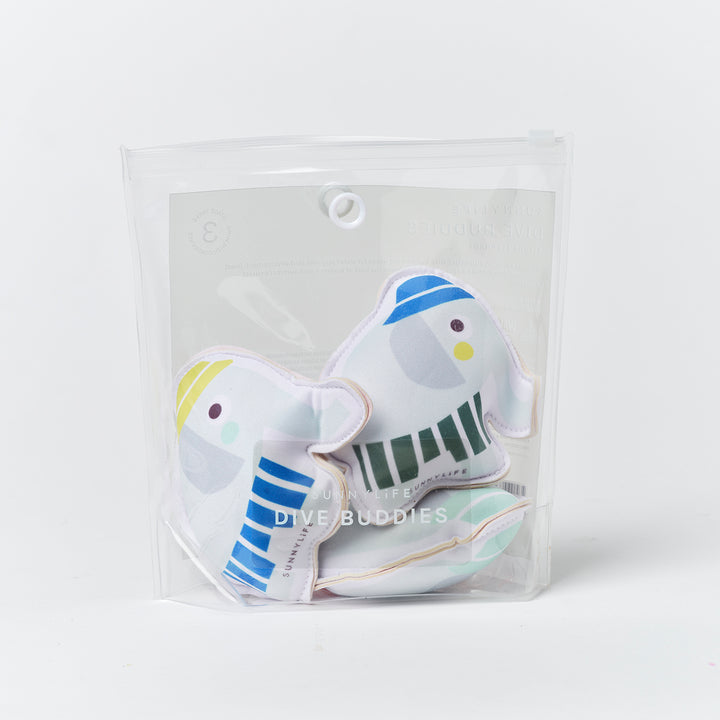 Sunnylife – Dive Buddies – Eli the Elephant – Set of 3 - Mabel & Fox