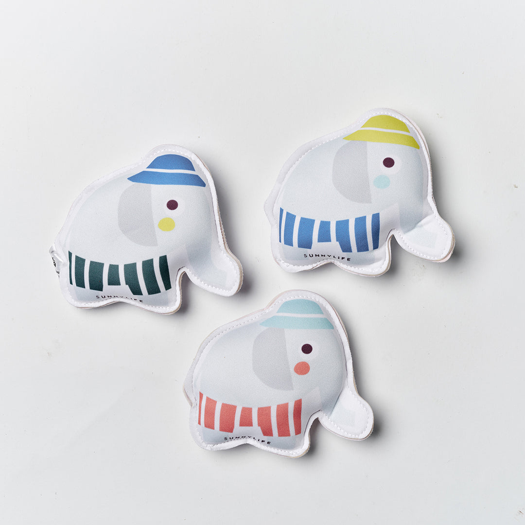 Sunnylife – Dive Buddies – Eli the Elephant – Set of 3 - Mabel & Fox