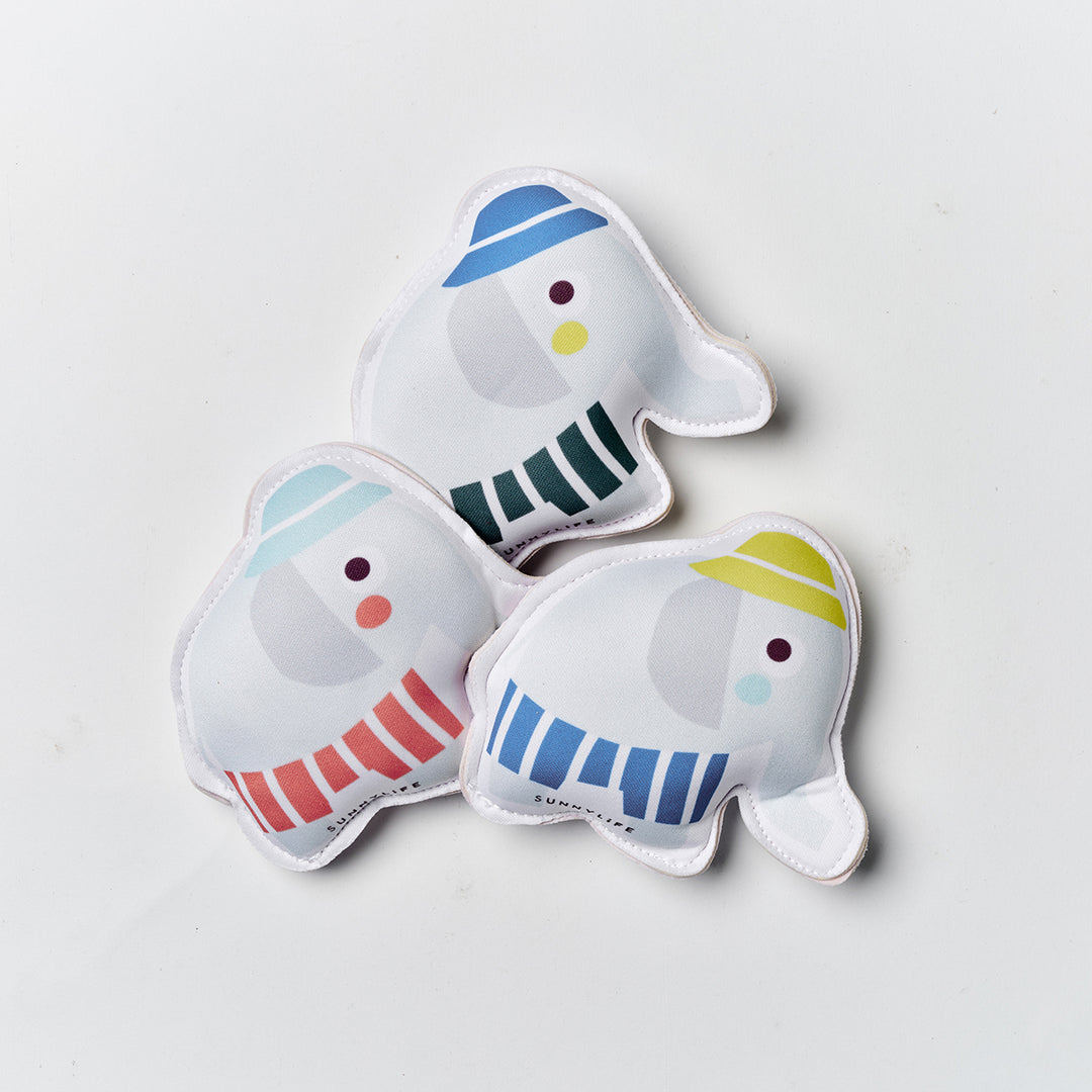 Sunnylife – Dive Buddies – Eli the Elephant – Set of 3 - Mabel & Fox