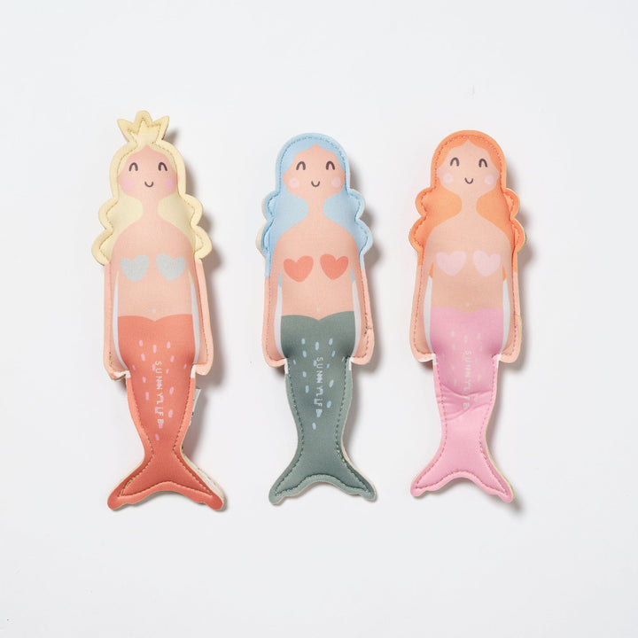 Sunnylife - Dive Buddies - Melody The Mermaid - Set Of 3 - Mabel & Fox