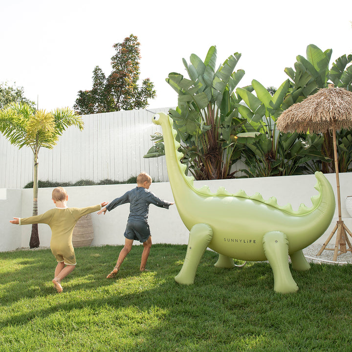 Sunnylife – Giant Sprinkler – Dino Into the Wild Khaki - Mabel & Fox