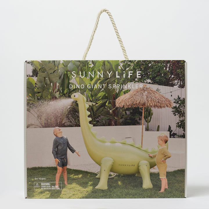 Sunnylife – Giant Sprinkler – Dino Into the Wild Khaki - Mabel & Fox