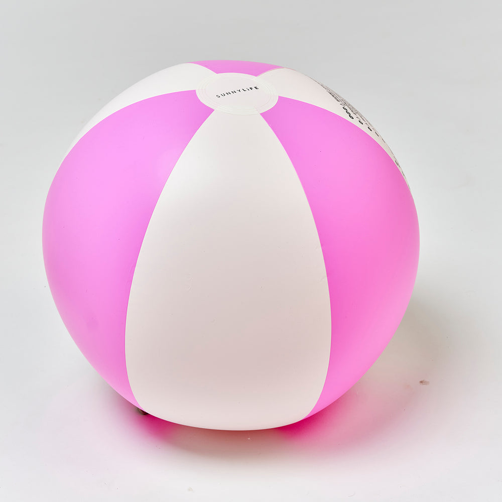 Sunnylife – Inflatable Beach Ball – Zest Magenta - Mabel & Fox