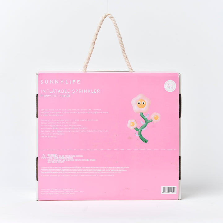 Sunnylife – Inflatable Sprinkler – Poppy the Peach - Mabel & Fox
