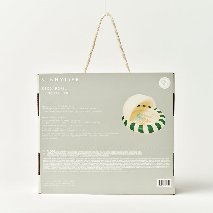 Sunnylife – Kids Pool – Eli the Elephant Grey - Mabel & Fox