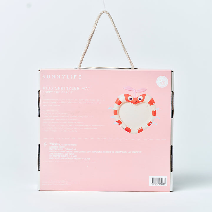 Sunnylife – Kids Sprinkler Mat – Poppy the Peach - Mabel & Fox