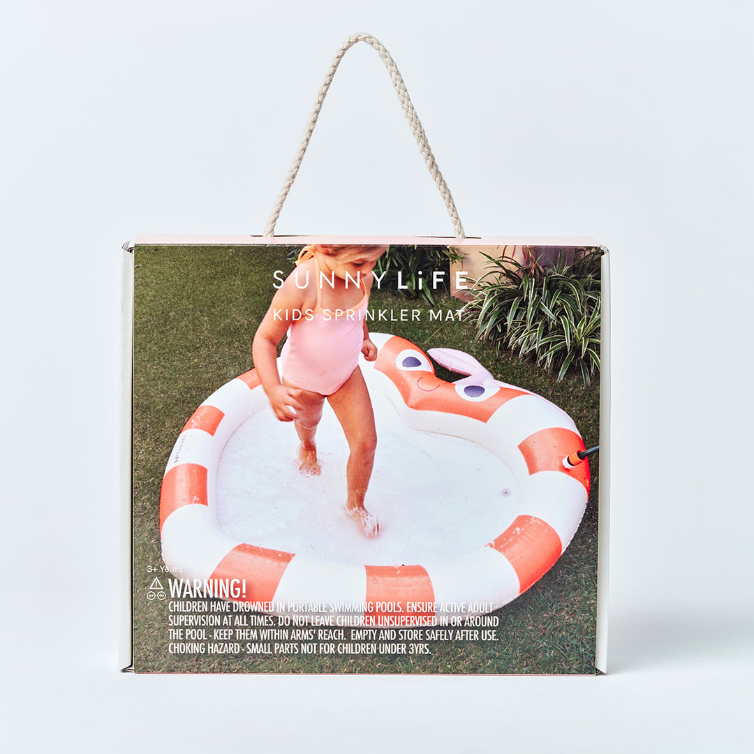 Sunnylife – Kids Sprinkler Mat – Poppy the Peach - Mabel & Fox