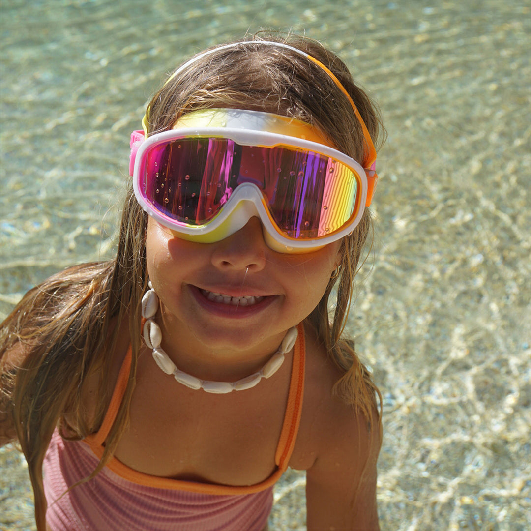 Sunnylife – Kids Swim Mask – Poppy the Peach - Mabel & Fox
