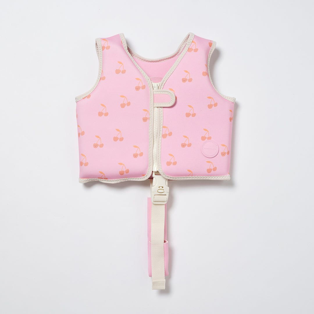 Sunnylife – Kids Swim Vest – Cotton Candy Cherry - Mabel & Fox