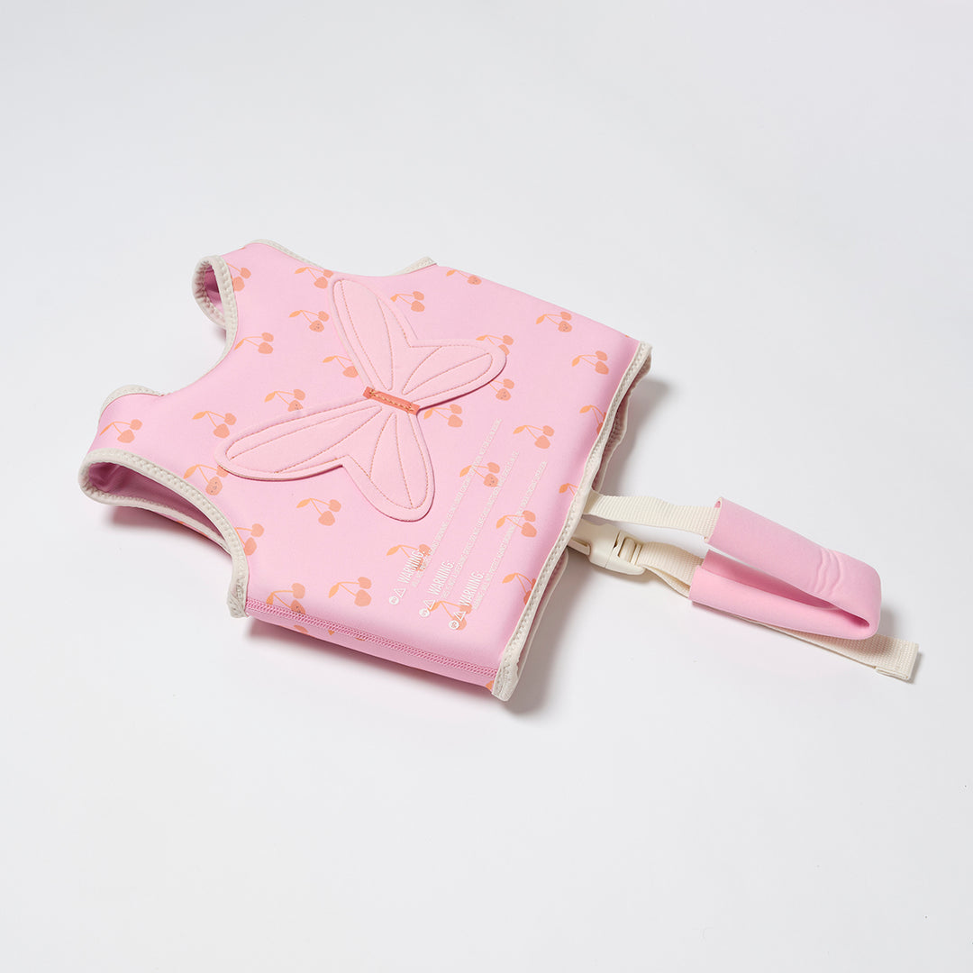 Sunnylife – Kids Swim Vest – Cotton Candy Cherry - Mabel & Fox