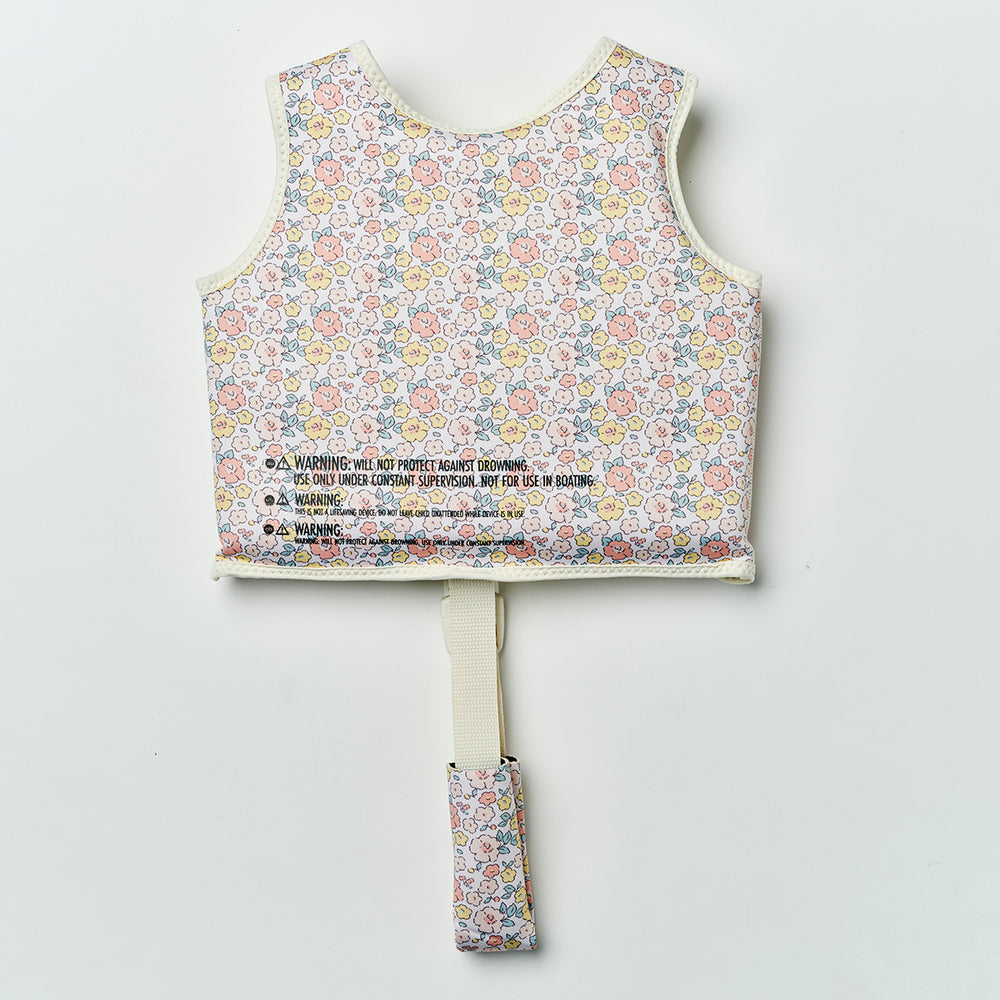 Sunnylife – Kids Swim Vest – Into the Garden Ditsy Floral - Mabel & Fox