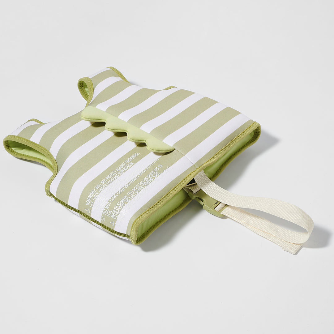 Sunnylife – Kids Swim Vest – Into the Wild Khaki - Mabel & Fox
