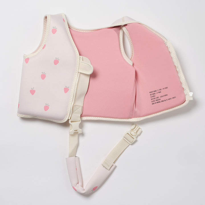 Sunnylife – Kids Swim Vest – Strawberry Sunshine - Mabel & Fox