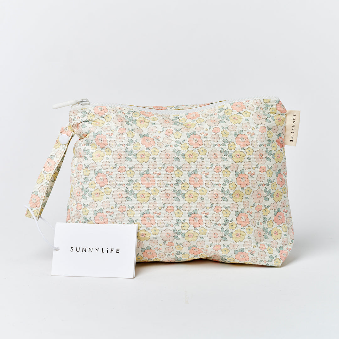 Sunnylife – Kids Wet Bag – Into the Garden Ditsy Floral - Mabel & Fox