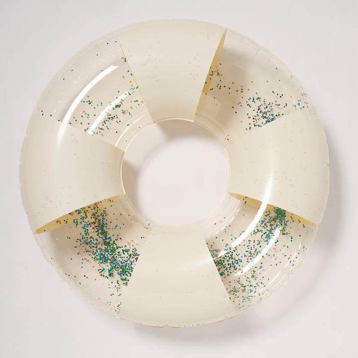 Sunnylife – Tube Pool Ring – Cotton Candy Stripe - Mabel & Fox